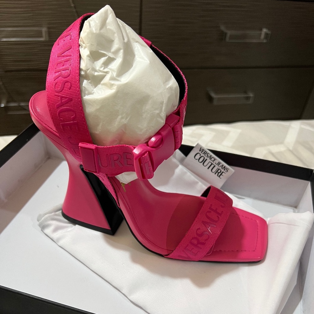 Pink “Versace Jeans Couture” Shoes
